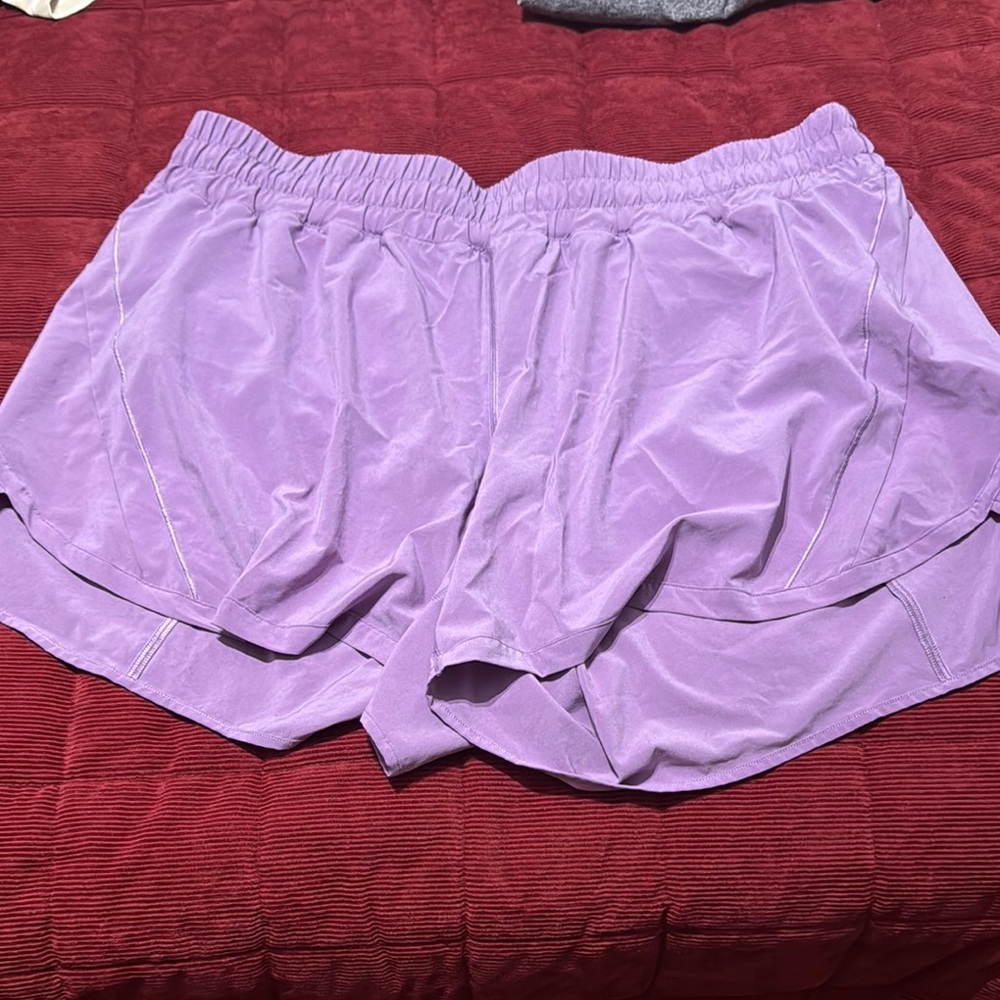 Lululemon Athletica Purple Athletic Shorts Lightweight Performance